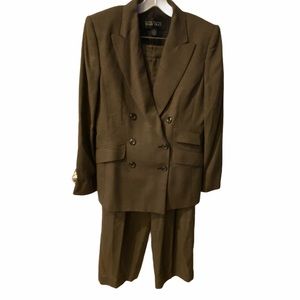 Linda Allard Ellen Tracy Pants blazer Suit